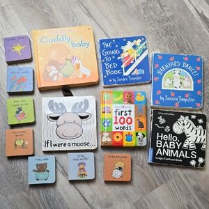 Baby Toddler Board Books Touch Feel Sandra Boynton Melissa Doug Usborne